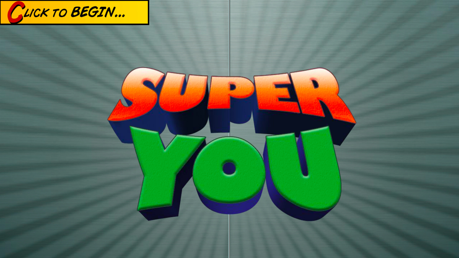 Screenshot of logo for Super You project