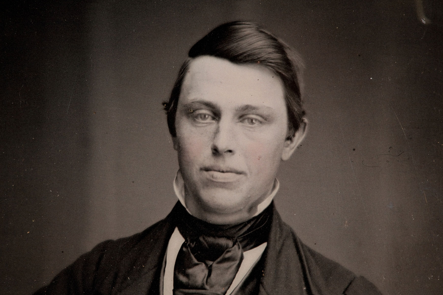 Daguerreotypes have extremely high resolution resulting in a highly detailed image. The image is monochromatic often with applied color to portraits. 